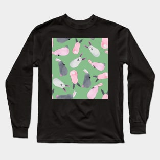 Bunnies in the Grass Long Sleeve T-Shirt